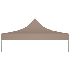 Acoperiș pentru cort de petrecere, gri taupe, 4 x 3 m, 270 g/m²