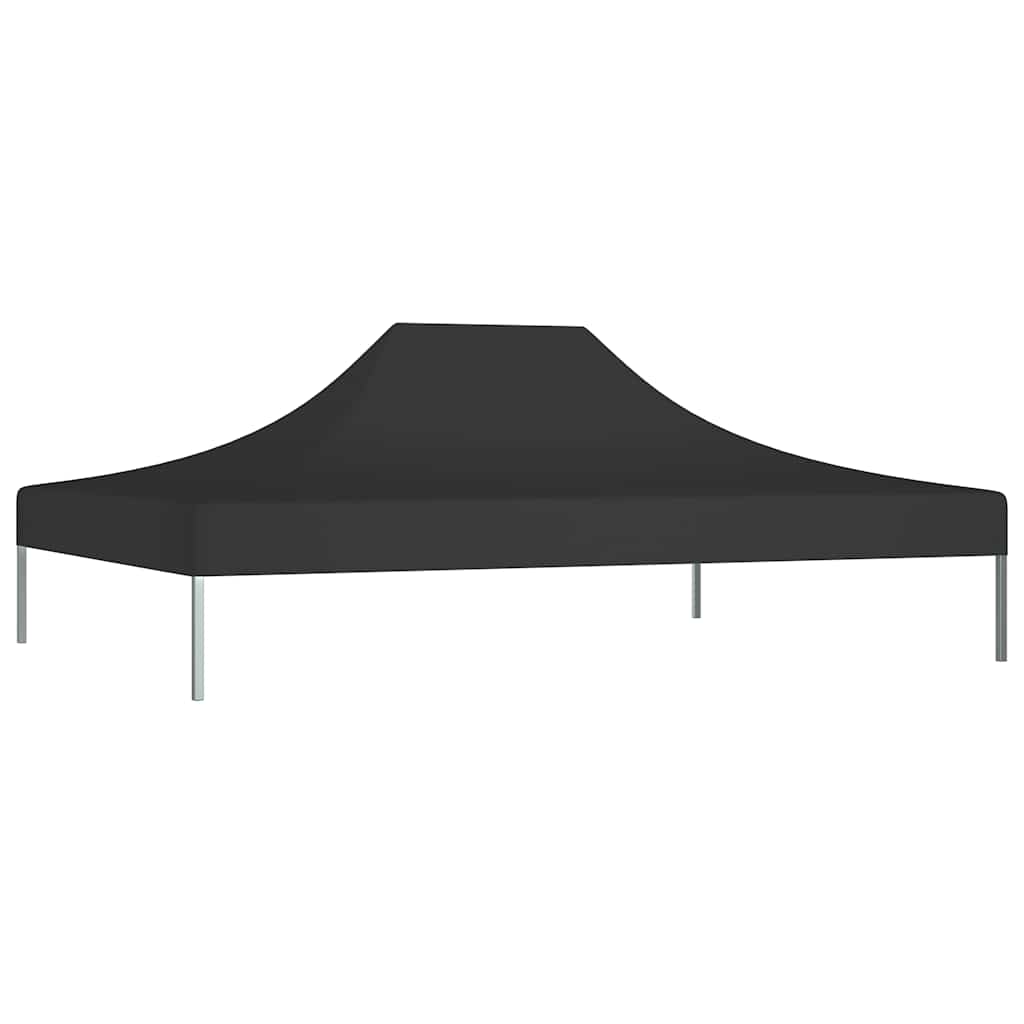 Acoperiș pentru cort de petrecere, negru, 4,5 x 3 m, 270 g/m²