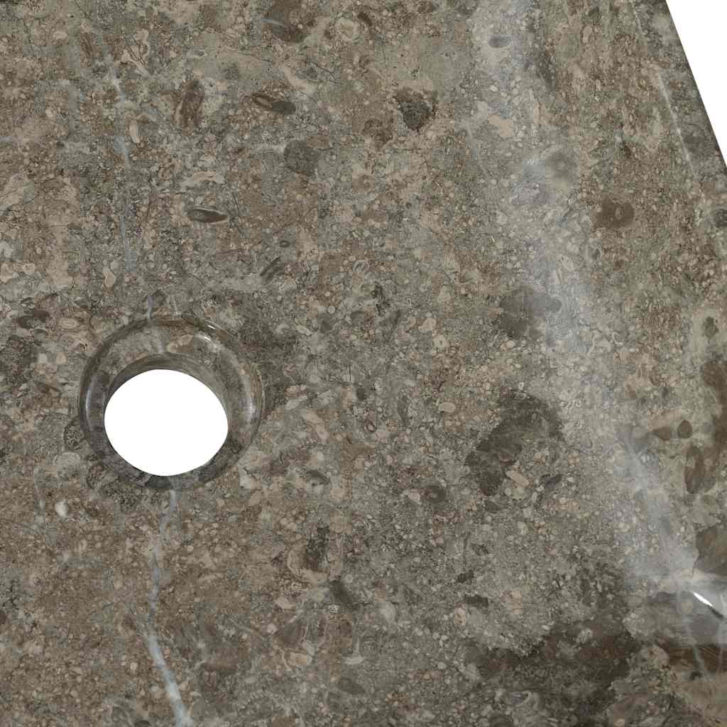 Chiuvetă, gri, 40x40x10 cm, marmură