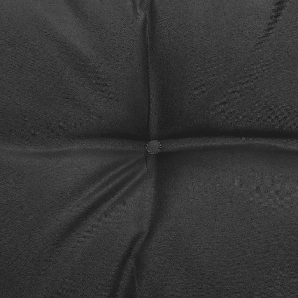 Canapea de mijloc grădină, cu perne antracit, lemn masiv pin