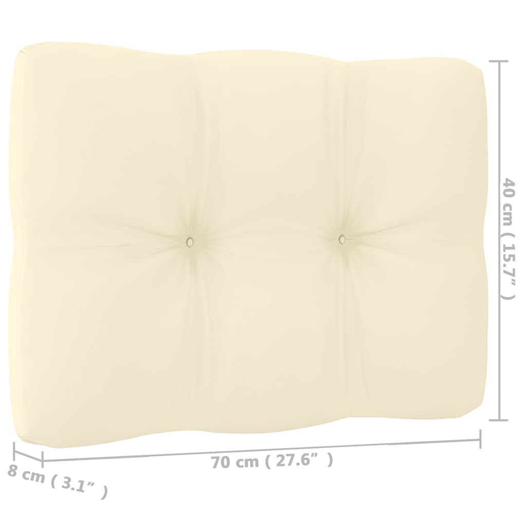 Set mobilier grădină&perne 2 piese, maro miere lemn masiv pin