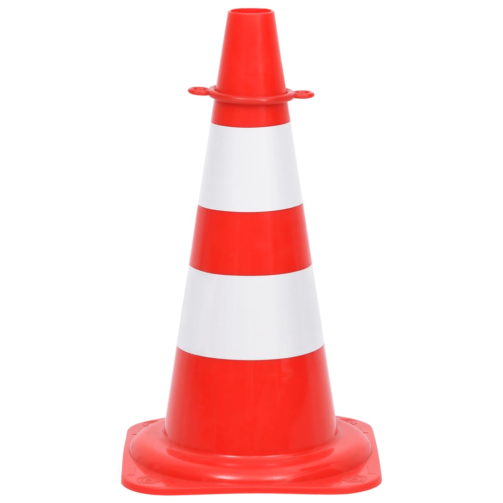 Set de lanț și con, lanț 10 m, roșu și alb