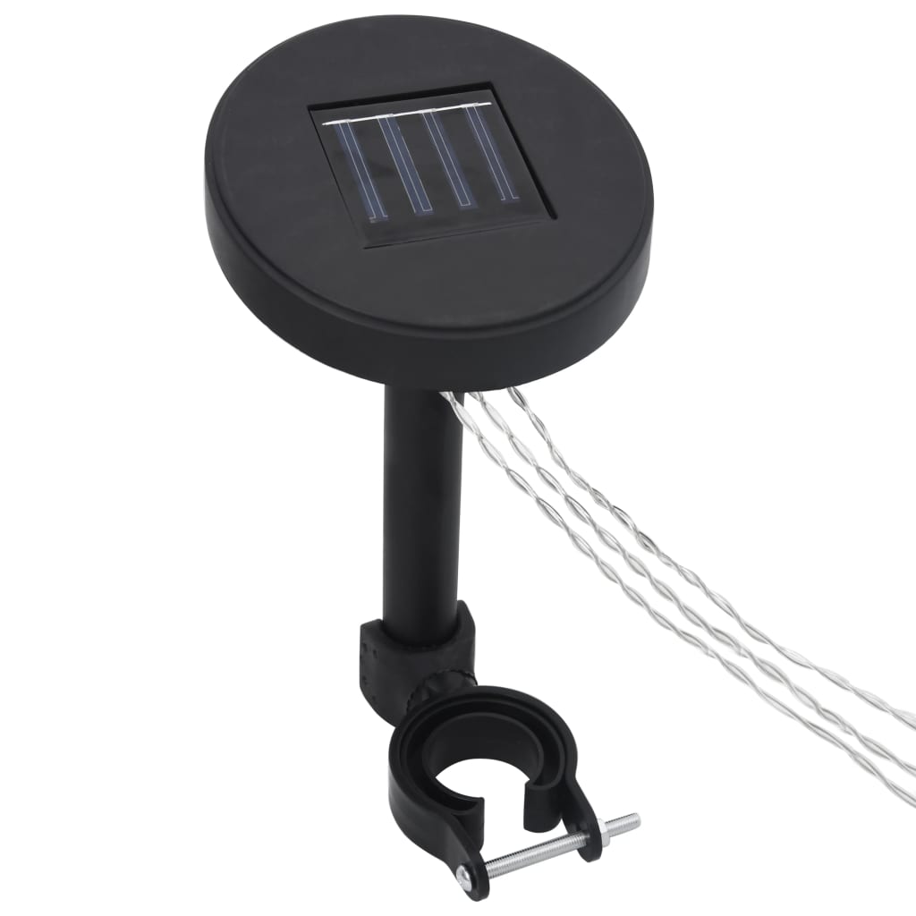 Pavilion cu șir de lumini LED, antracit, 400x300 cm