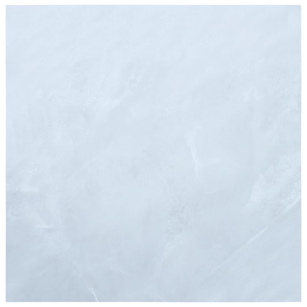 Plăci de pardoseală autoadezive 20 buc. alb marmură PVC 1,86 m²