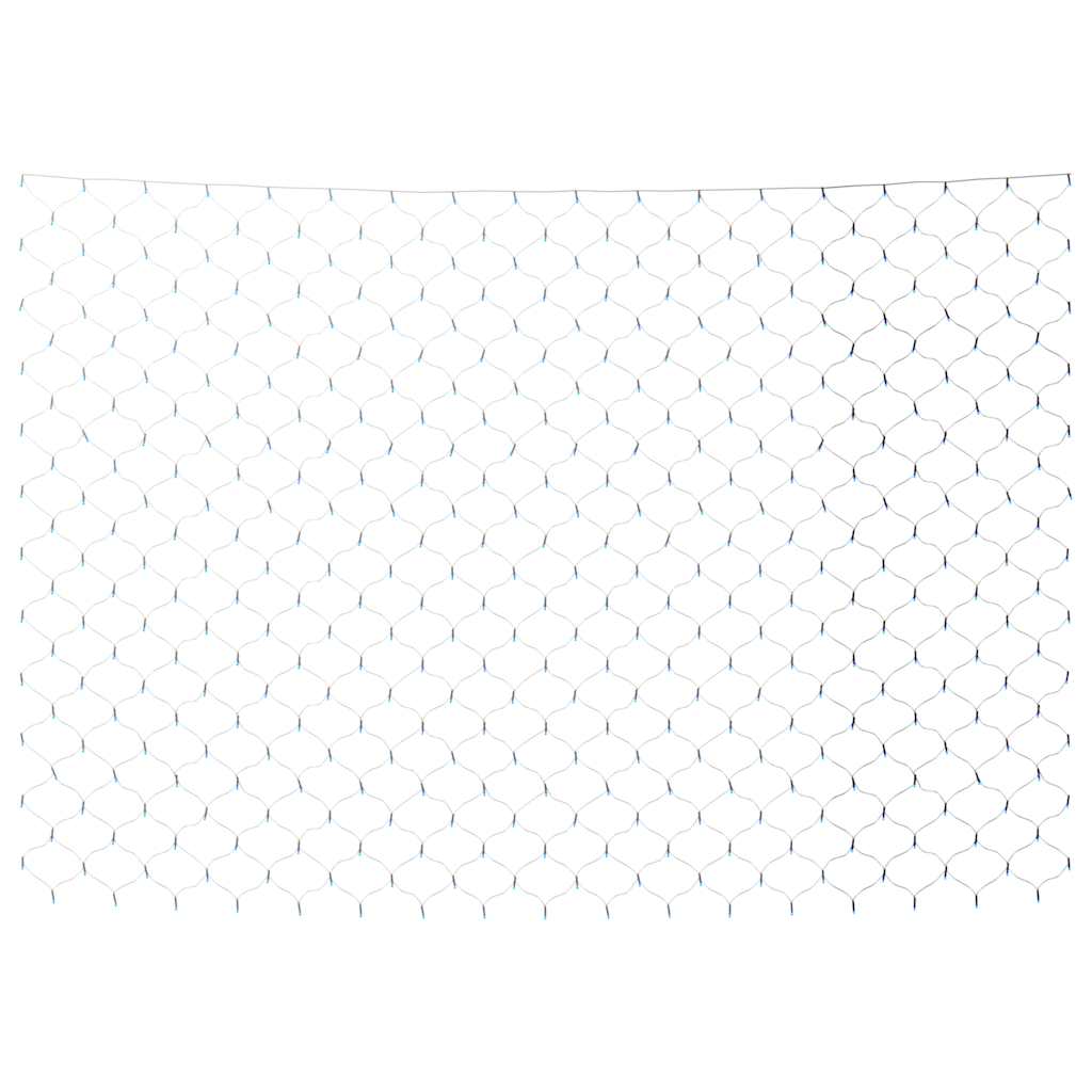 Plasă lumini Crăciun, albastru, 4x4 m 544 LED interior/exterior