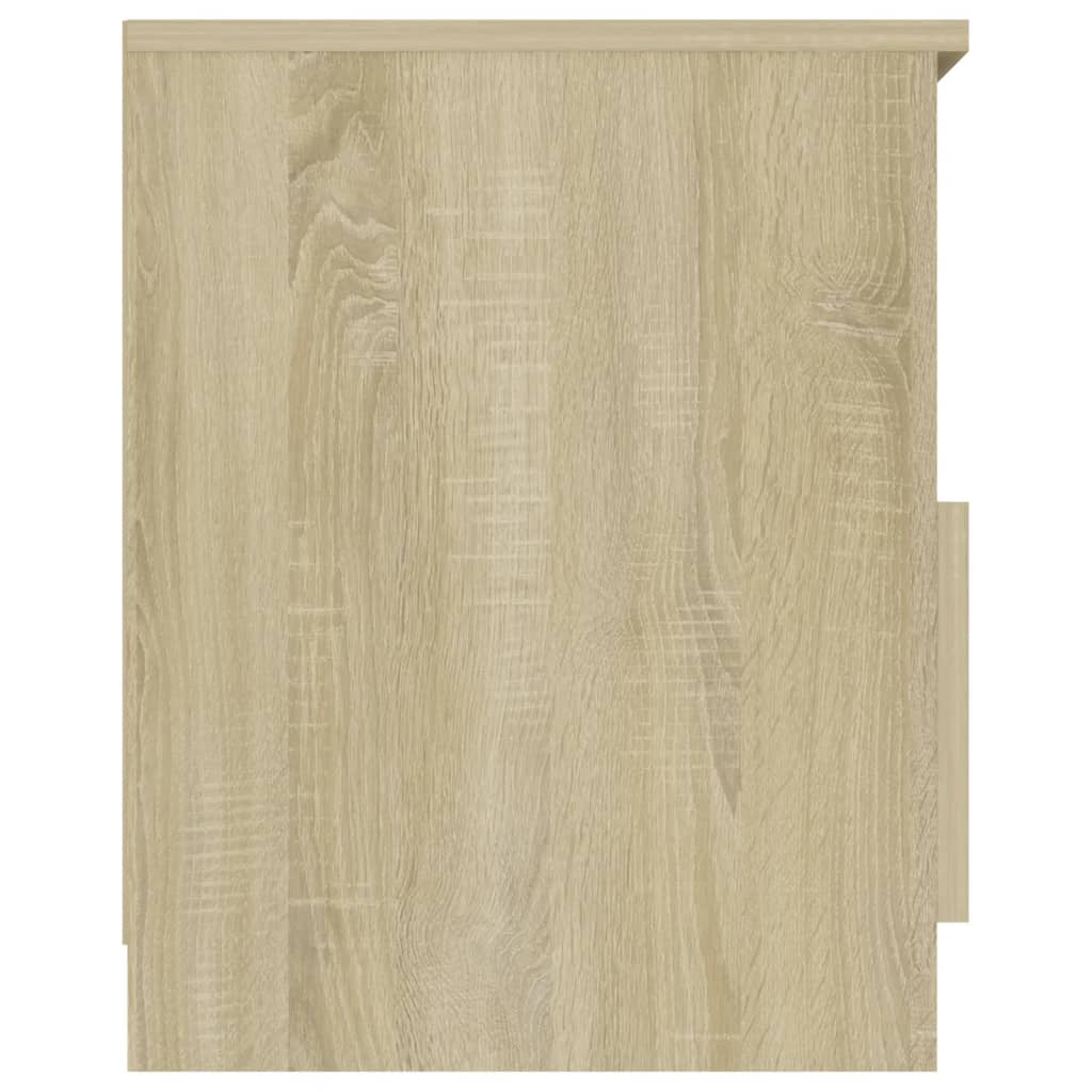 Noptieră, stejar Sonoma, 40x40x50 cm, PAL