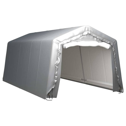 Cort de depozitare, gri, 300x600 cm, oțel