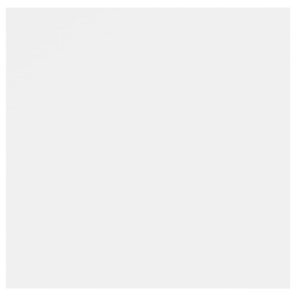 Noptiere, 2 buc., alb, 30,5x30x30 cm, lemn prelucrat