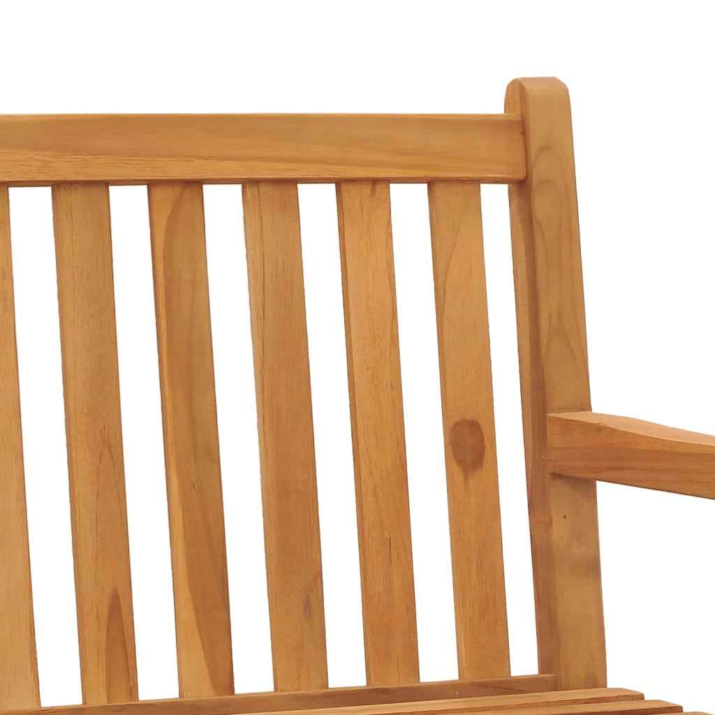 Bancă de grădină, 180 cm, lemn masiv de tec