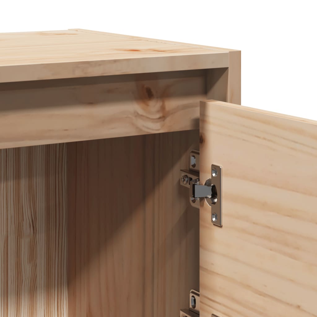 Noptieră, 40x30,5x40 cm, lemn masiv de pin