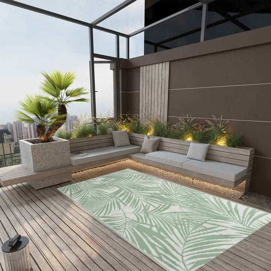 Covor de exterior, ARAKIL verde, 120x180 cm, PP