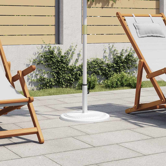 Bază de umbrelă, alb, 45x45x30, fontă