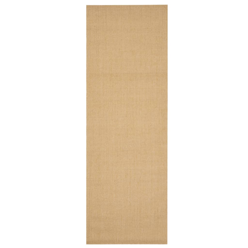 Covor din sisal, natural, 66x200 cm