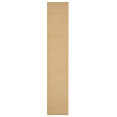 Covor din sisal, natural, 66x350 cm