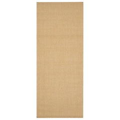 Covor din sisal, natural, 100x250 cm