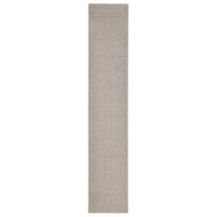 Covor din sisal natural, nisipiu, 66x350 cm