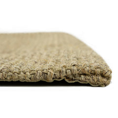 Covor din sisal natural, verde, 66x350 cm