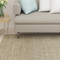 Covor din sisal natural, verde, 66x350 cm