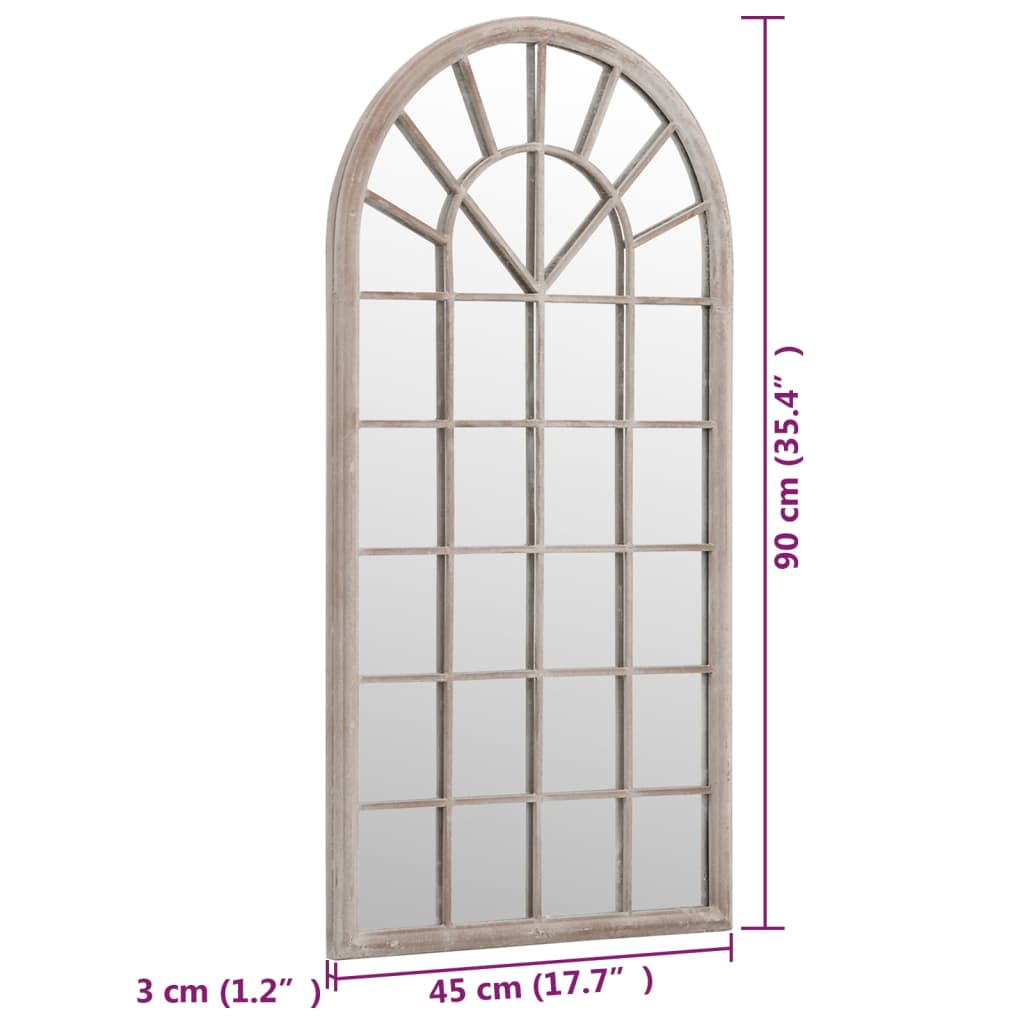 Oglindă,nisip, 90x45 cm,fier, pentru utilizare în interior