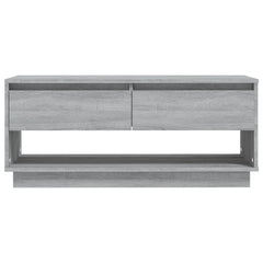 812973 vidaXL TV Cabinet Grey Sonoma 102x41x44 cm Chipboard