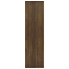 813604 vidaXL Book Cabinet/Room Divider Brown Oak 60x30x103 cm Chipboard