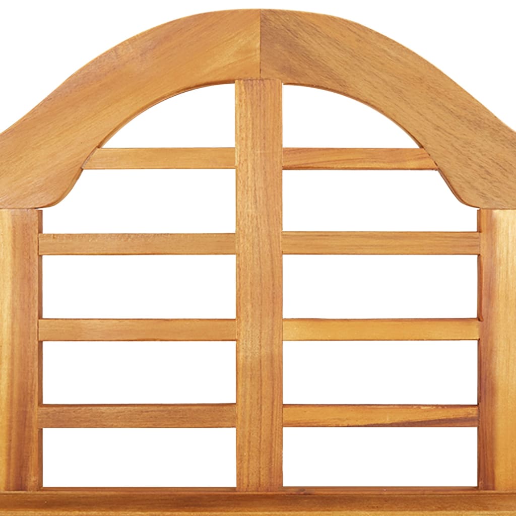 Bancă de grădină, 125 cm, lemn masiv de acacia