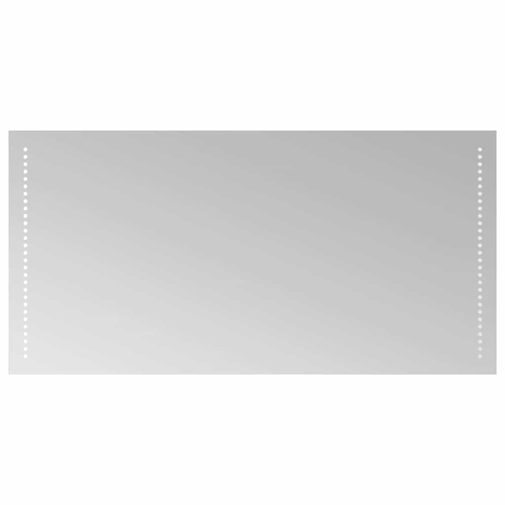 Oglindă de baie cu LED, 100x50 cm
