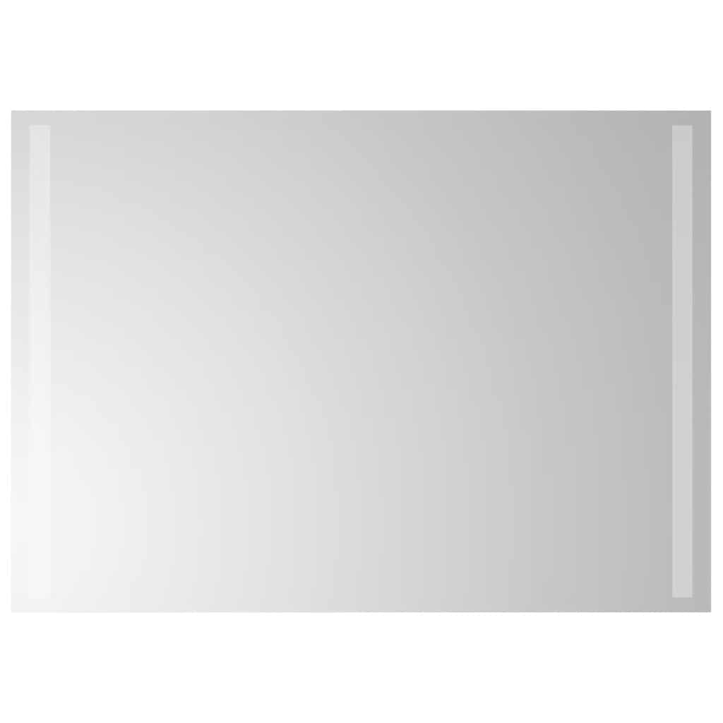 Oglindă de baie cu LED, 70x50 cm