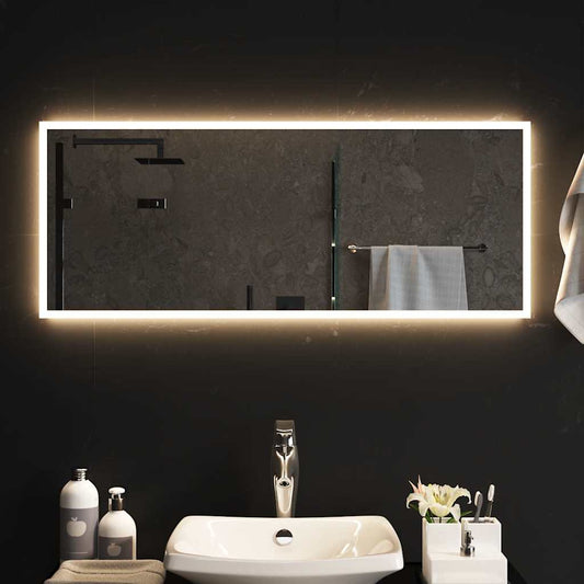 Oglindă de baie cu LED, 100x40 cm - Vendito