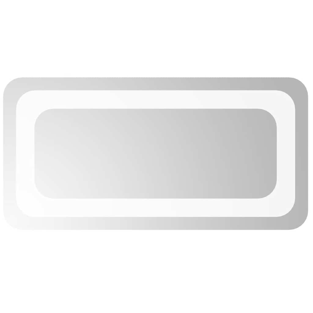 Oglindă de baie cu LED, 40x20 cm