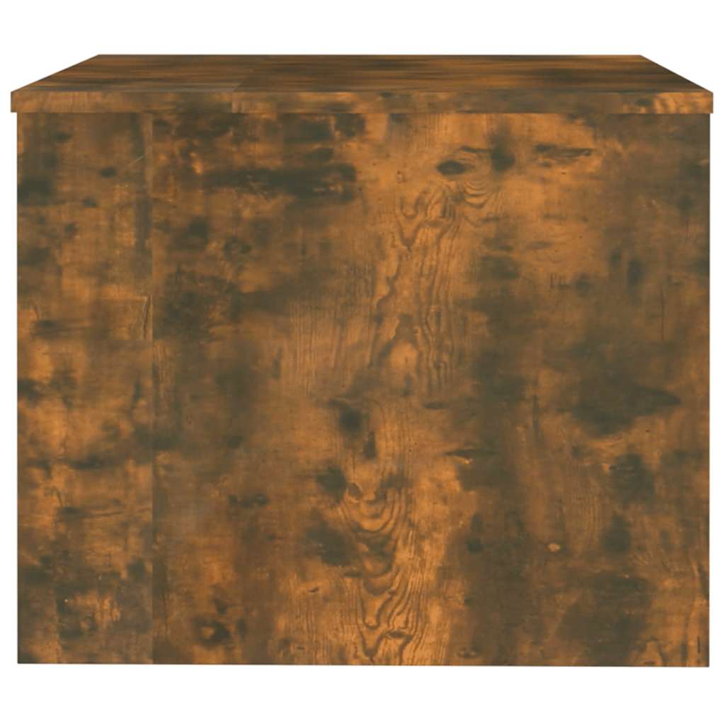 Măsuță de cafea, stejar fumuriu, 80x50x40 cm, lemn prelucrat