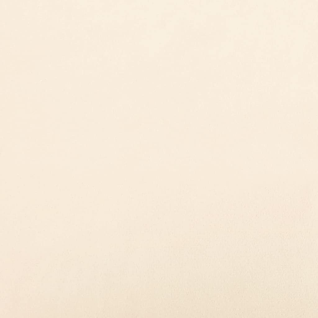 Panouri de perete 12 buc. crem 60x15 cm catifea 1,08 m²