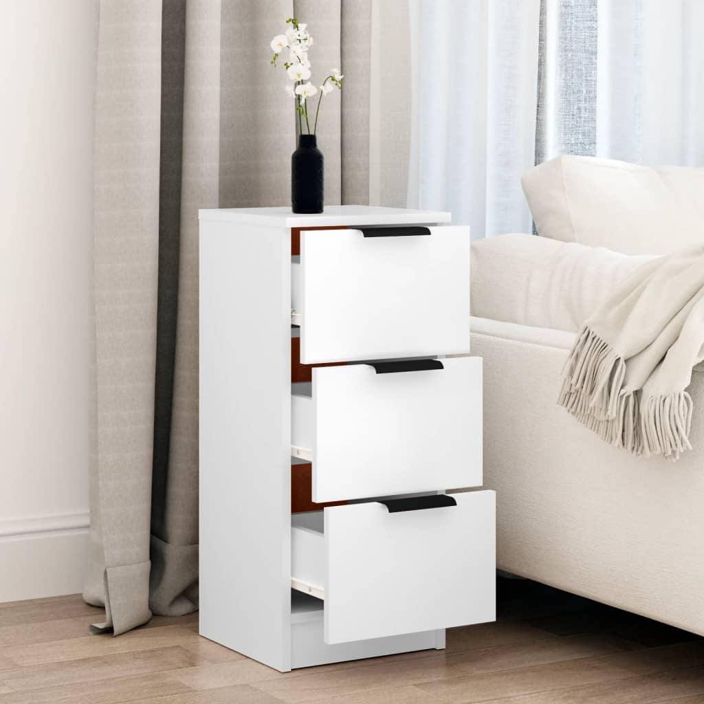 Dulap, alb, 30x30x70 cm, lemn prelucrat