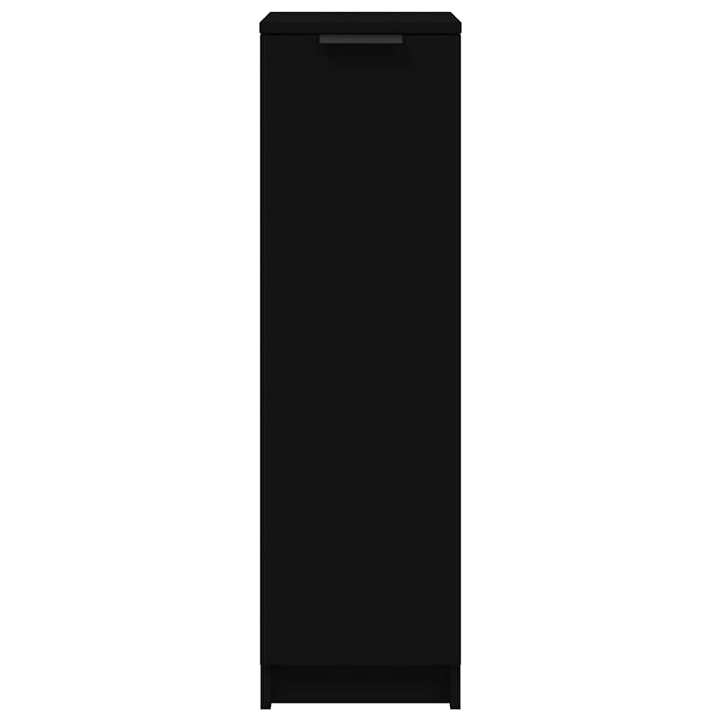 Pantofar, negru, 30x35x100 cm, lemn compozit