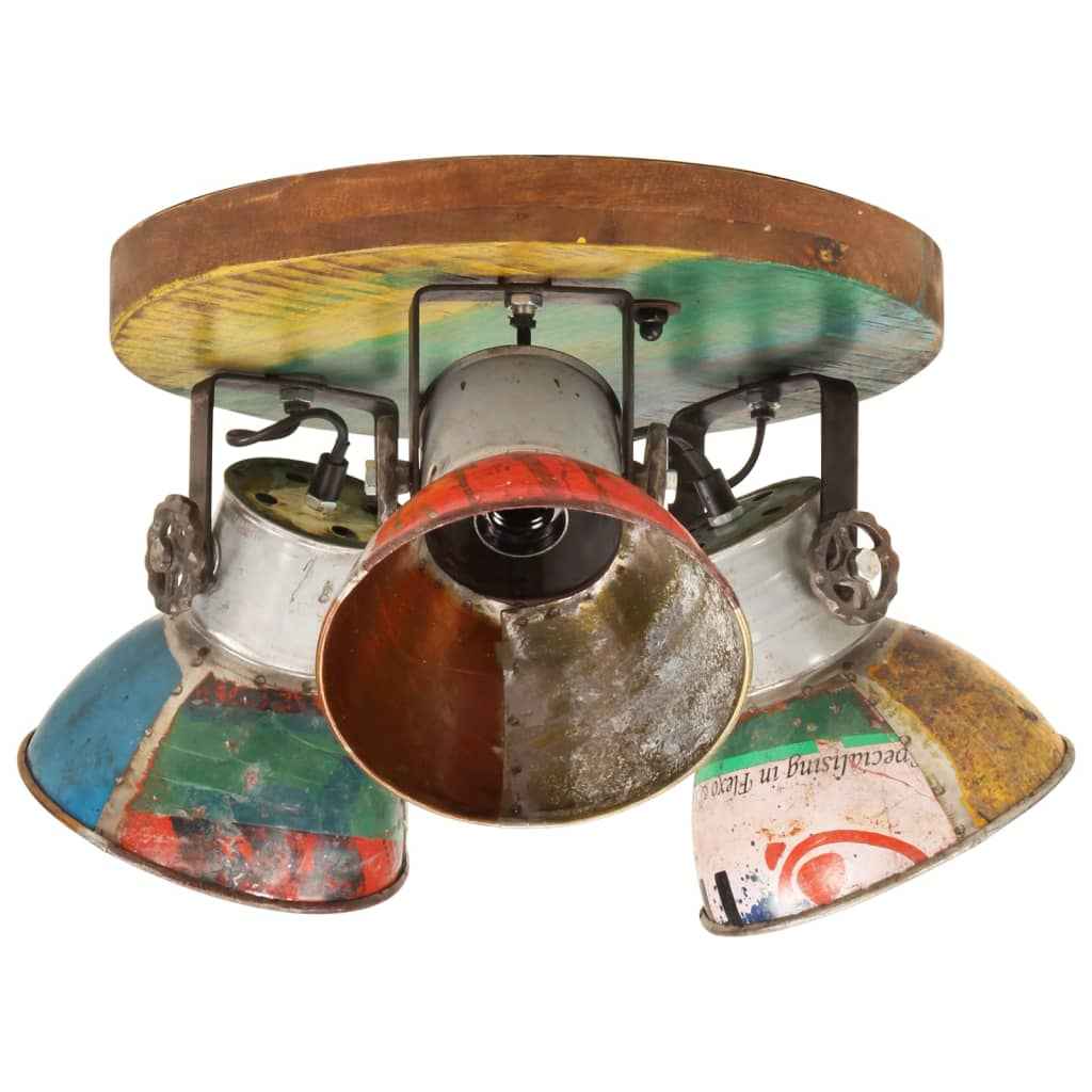 Lampă de tavan industrială 25 W, multicolor, 42x25 cm E27