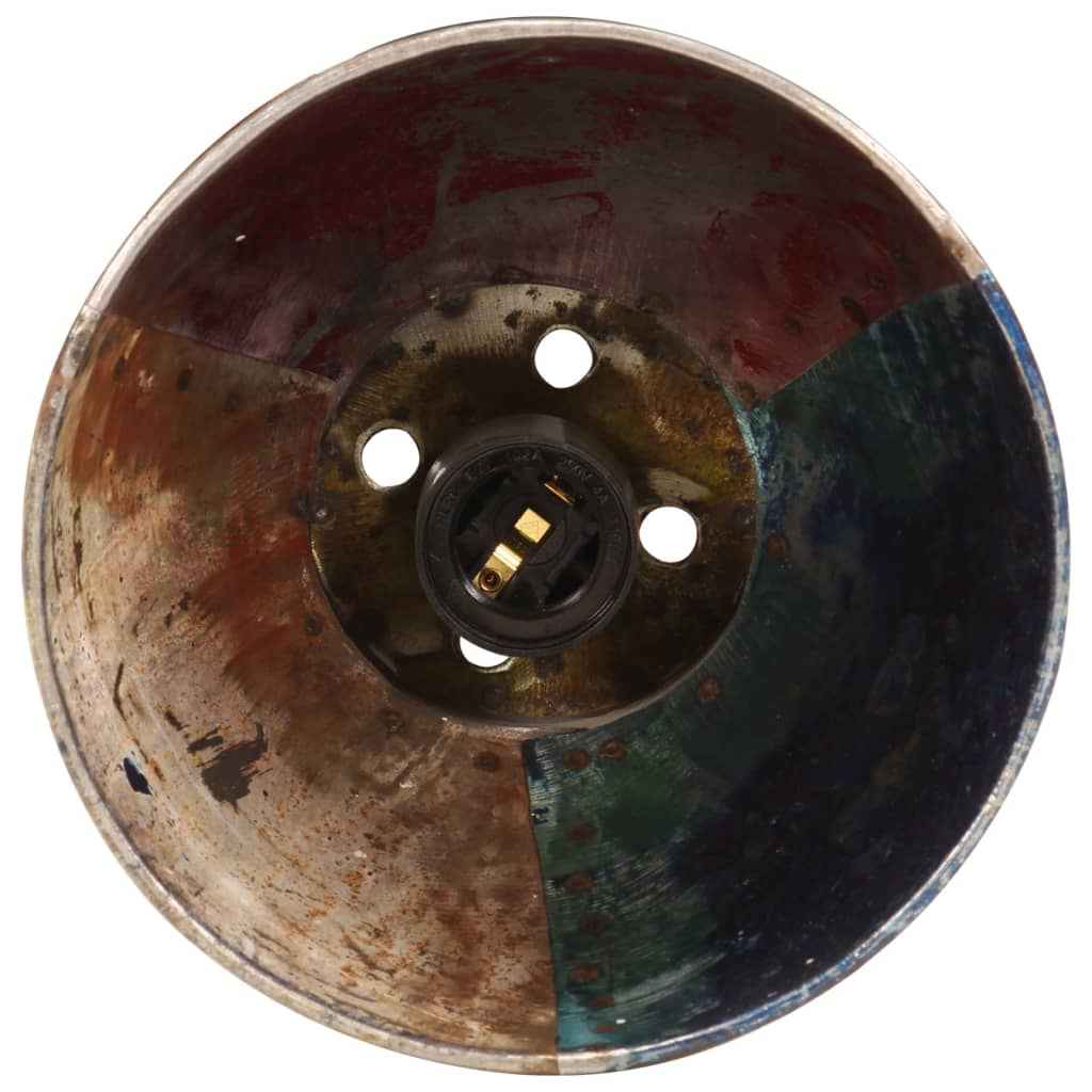 Lustră suspendată industrială 25 W multicolor 17 cm E27 rotund