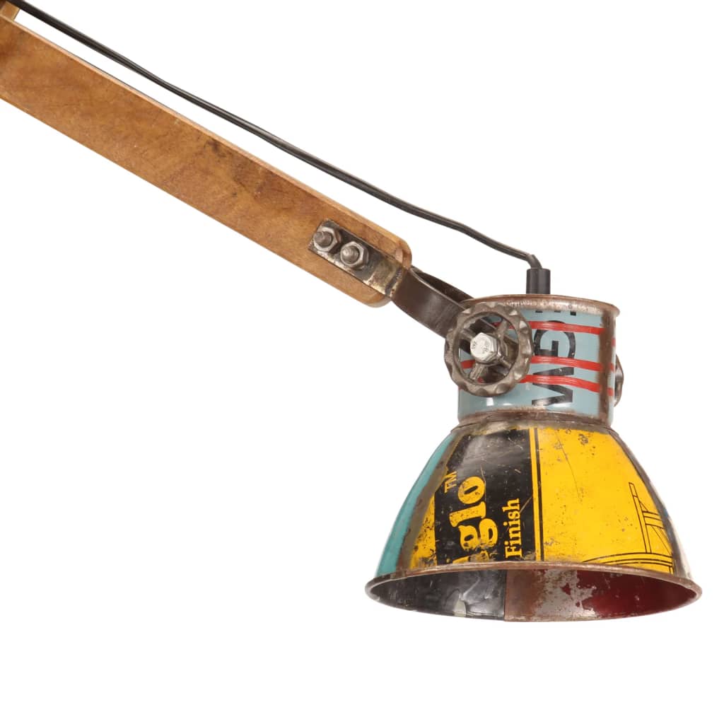 Lampă de perete industrială, multicolor, E27 rotund