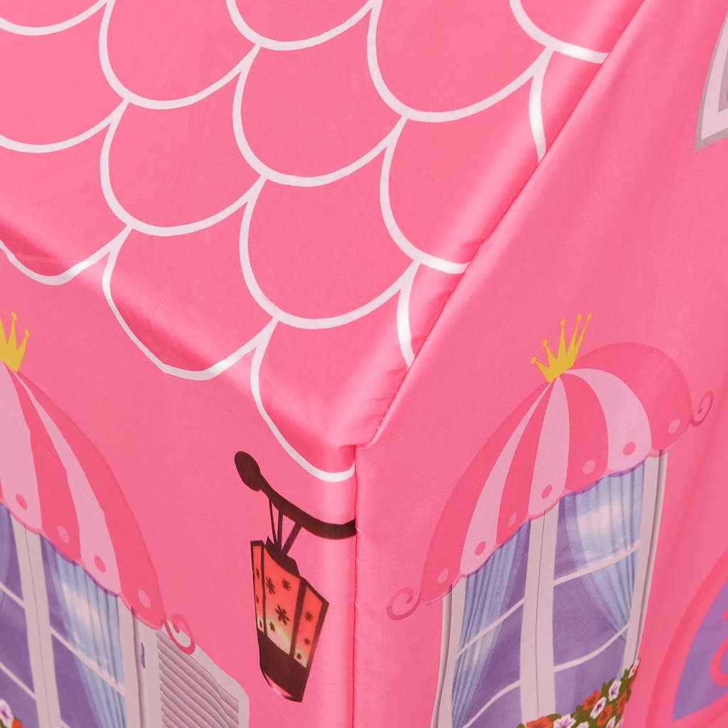 Cort de joacă pentru copii, roz, 69x94x104 cm