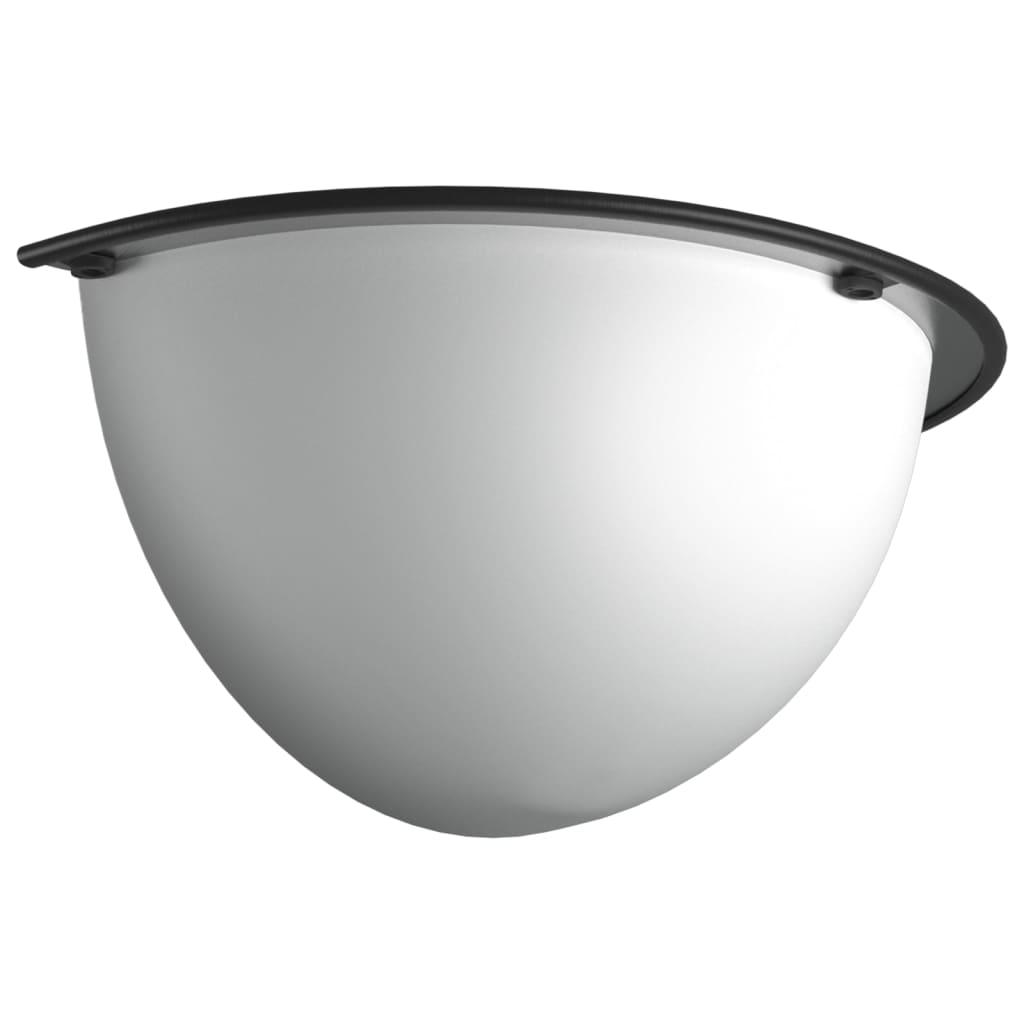 Oglinzi de trafic jumătate de cupolă, 2 buc., Ø30 cm, acril