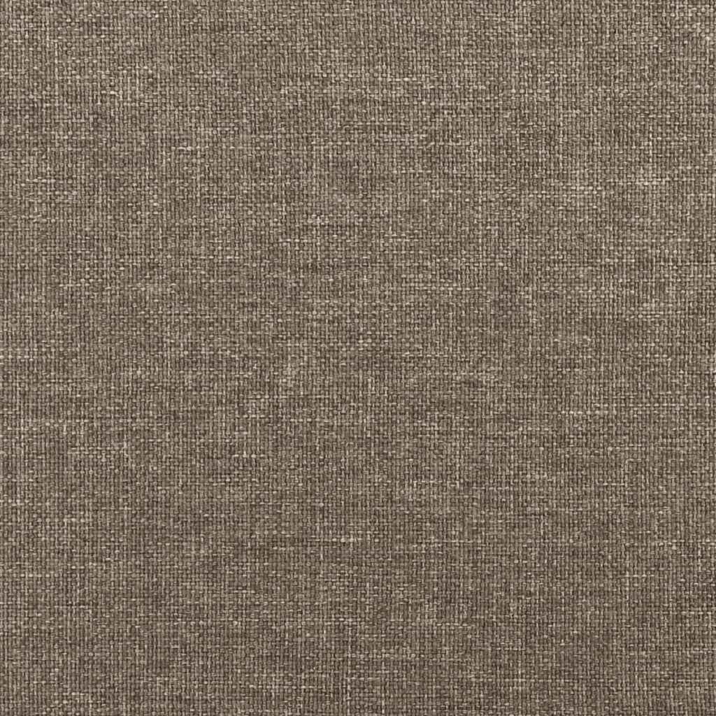 Saltea cu arcuri buzunar, fermitate medie, gri taupe, 140x200x20 cm, textil