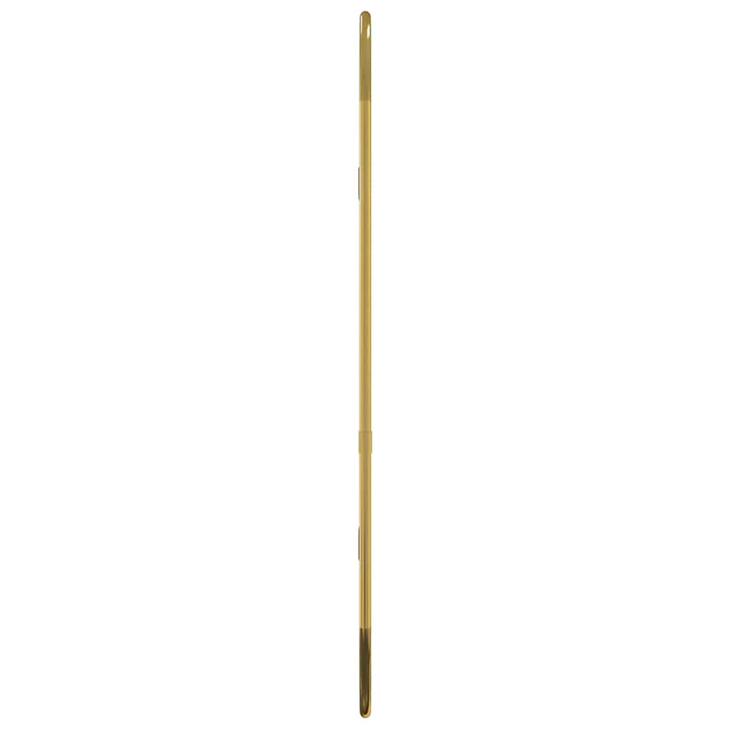 Oglindă de perete, auriu, 60x25 cm, ovală