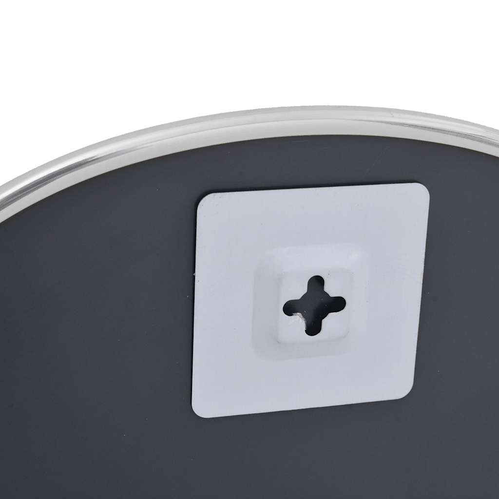 Oglindă de perete, argintiu, 50x35 cm