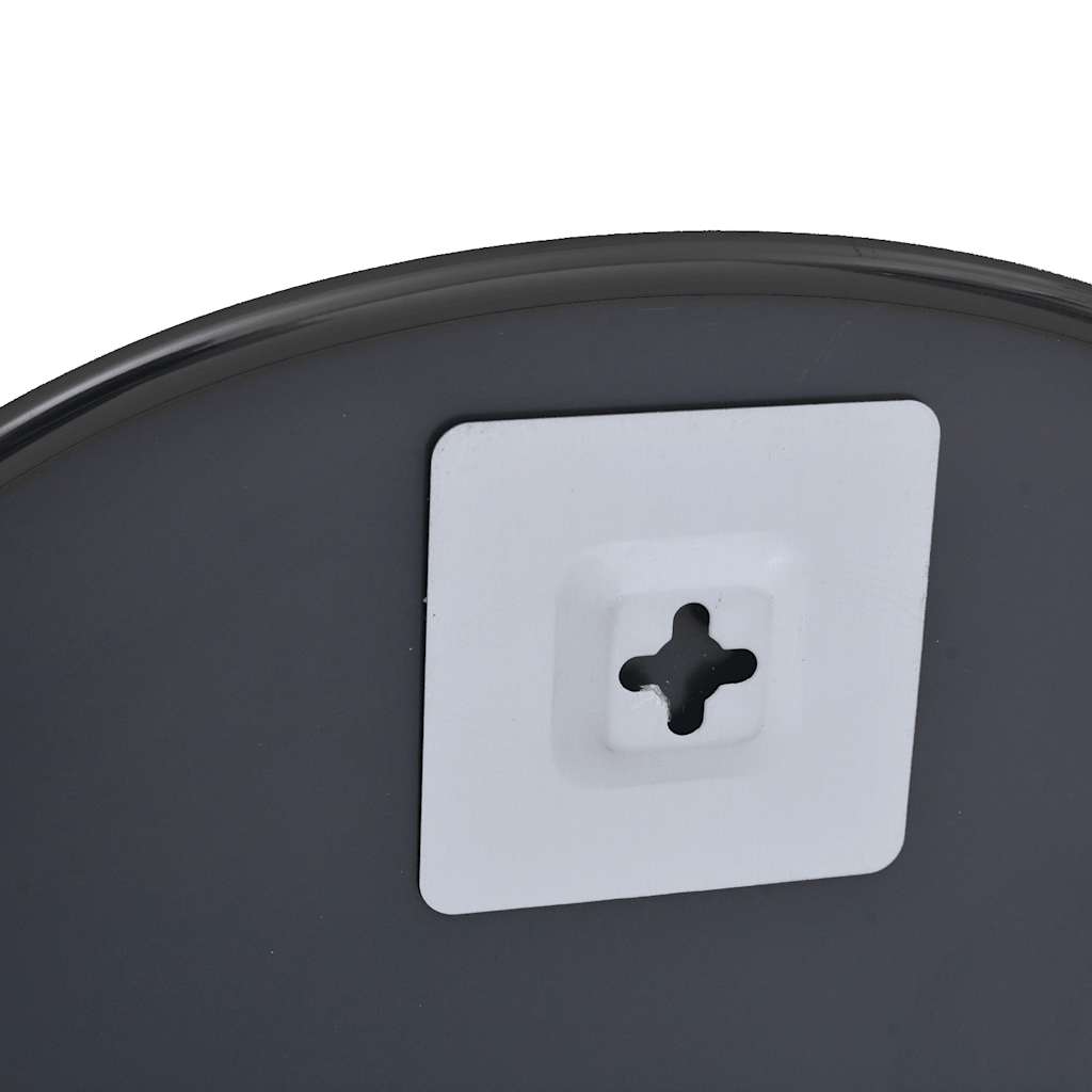 Oglindă de perete, negru, 50x35 cm