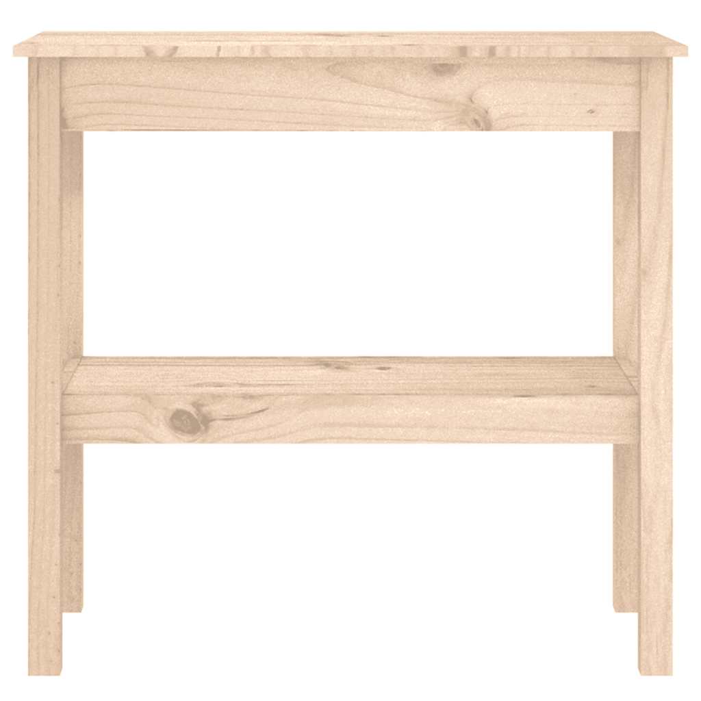 Masă consolă, 80x40x75 cm, lemn masiv de pin