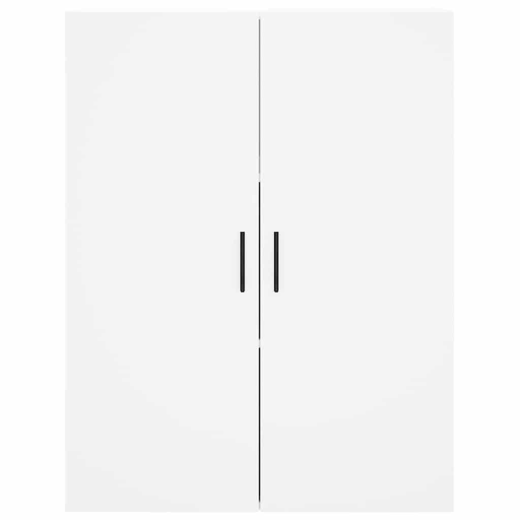 Dulap înalt, alb, 69,5x34x180 cm, lemn compozit