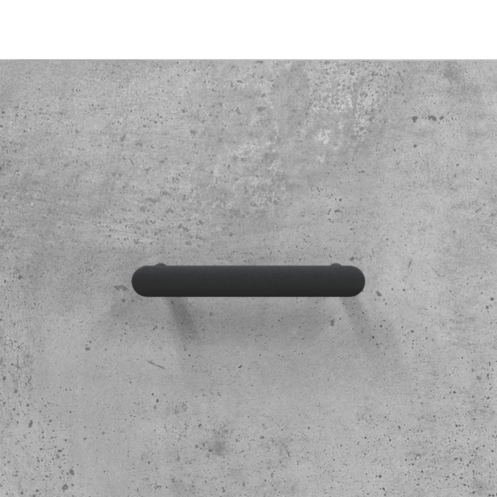 Măsuțe de cafea, 2 buc., gri beton, 50x50x40 cm, lemn compozit