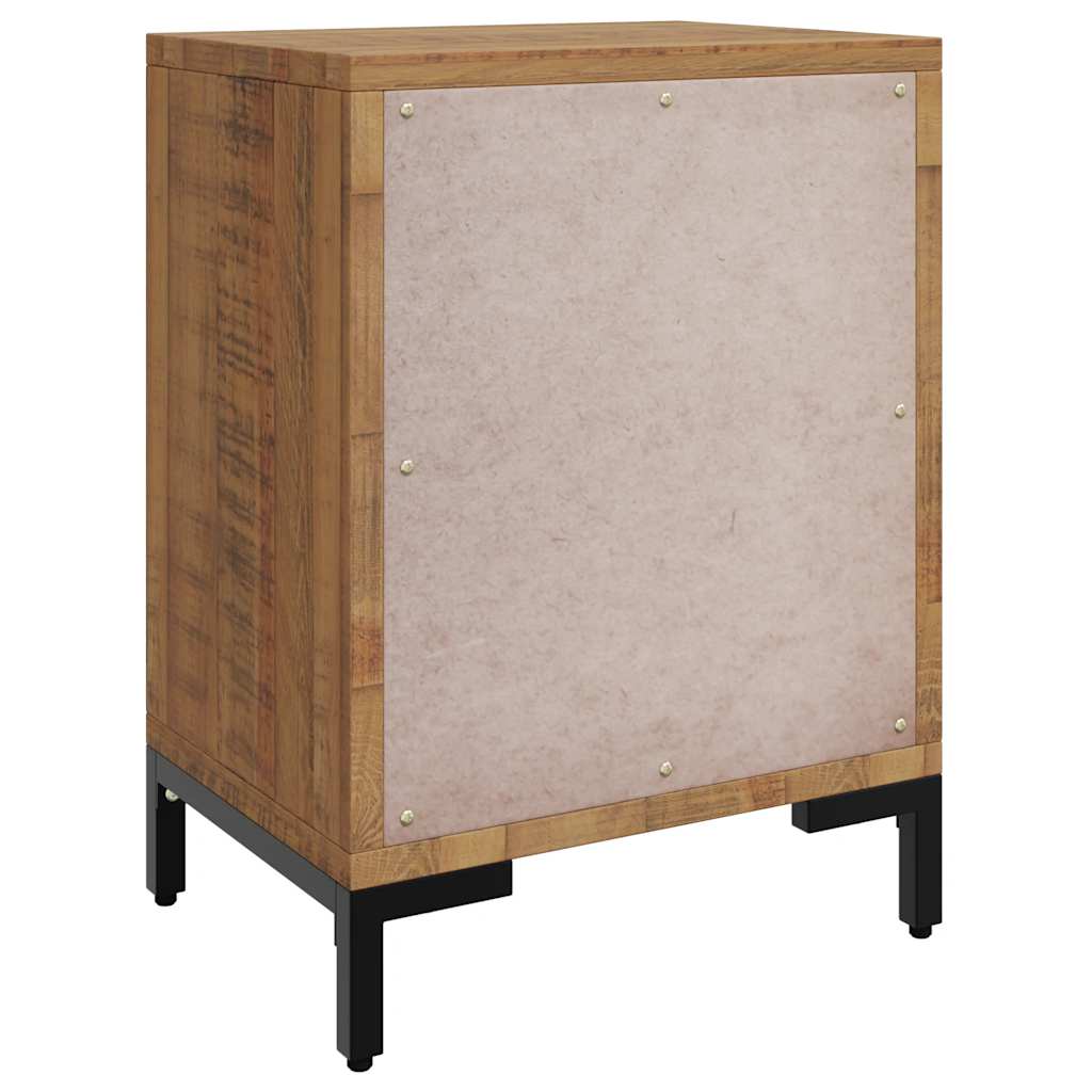 Noptiere, 2 buc., 40x30x55 cm, lemn masiv de pin