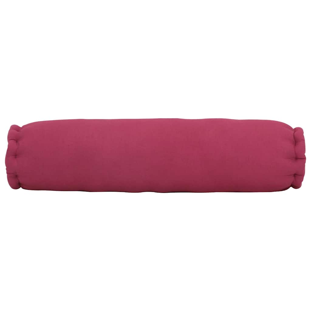 Set de perne decorative, 7 piese, roz, material textil