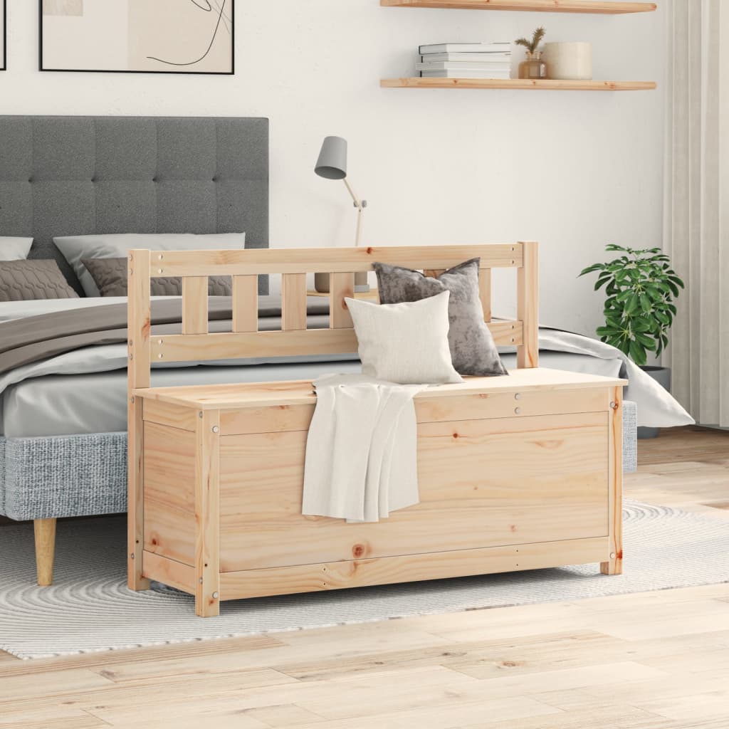 Bancă, 110x41x76,5 cm, lemn masiv de pin