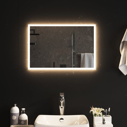 Oglinda de baie cu LED, 40x60 cm - Vendito